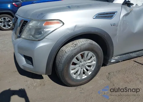 2018 Nissan Armada Sv из США, поврежденный, VIN JN8AY2NC1J9551793